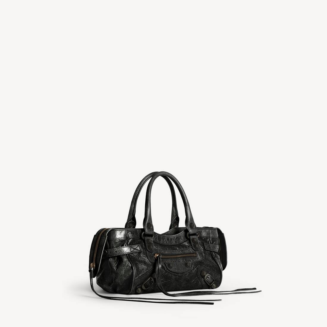 Women's Le City Bag East-west Mini in Black | Balenciaga United States EN - Image 2