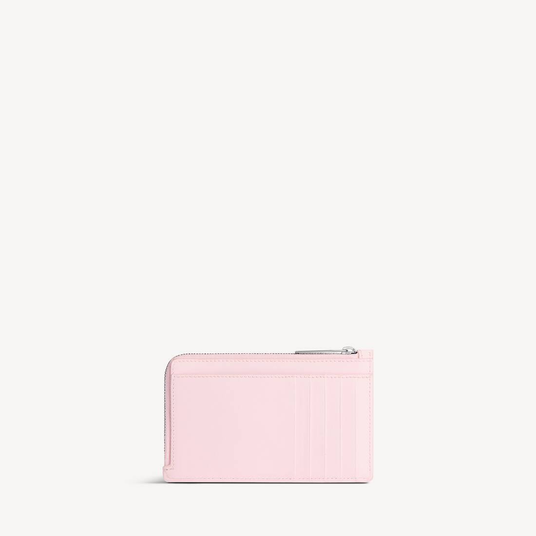 Envelope L&auml;ngliches M&uuml;nz- Und Kartenetui f&uuml;r Damen in Zartes Rosa | Balenciaga Schweiz DE - Image 2