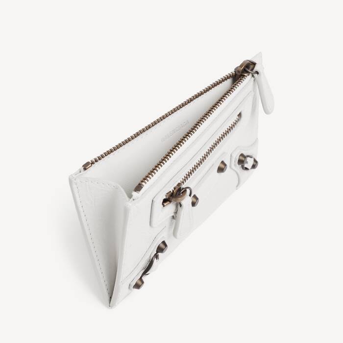 Women's Le City Long Coin And Card Holder in Optic White - Women | Balenciaga United States EN - Image 3