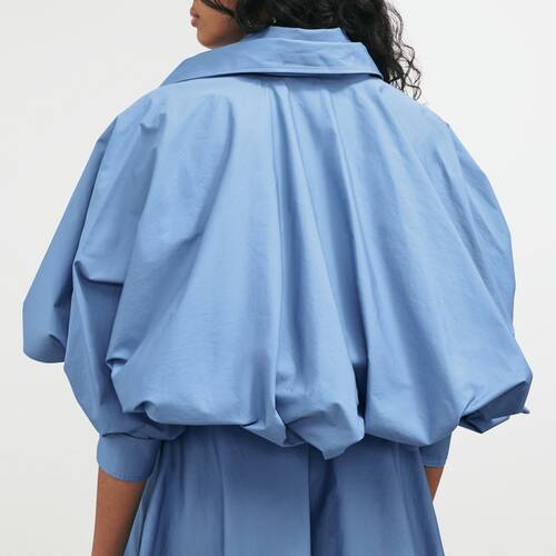 long poplin dress