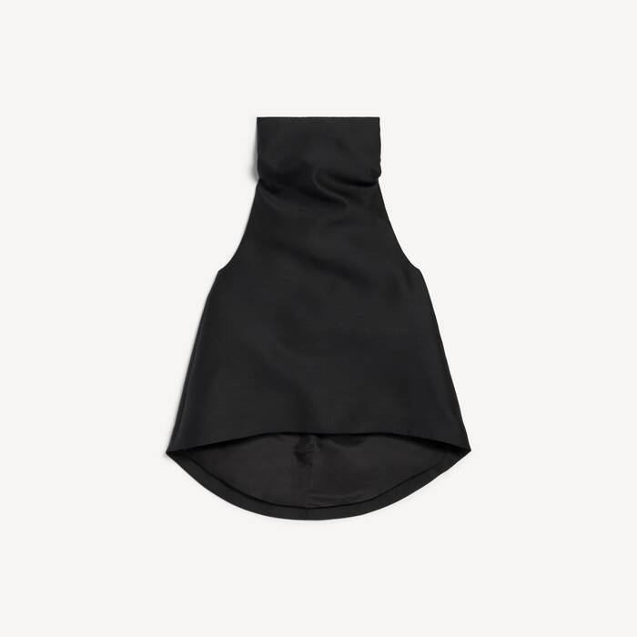 Top De Cuello Alto  para Mujer en Negro - Mujer | Balenciaga Espa&ntilde;a ES - Image 2