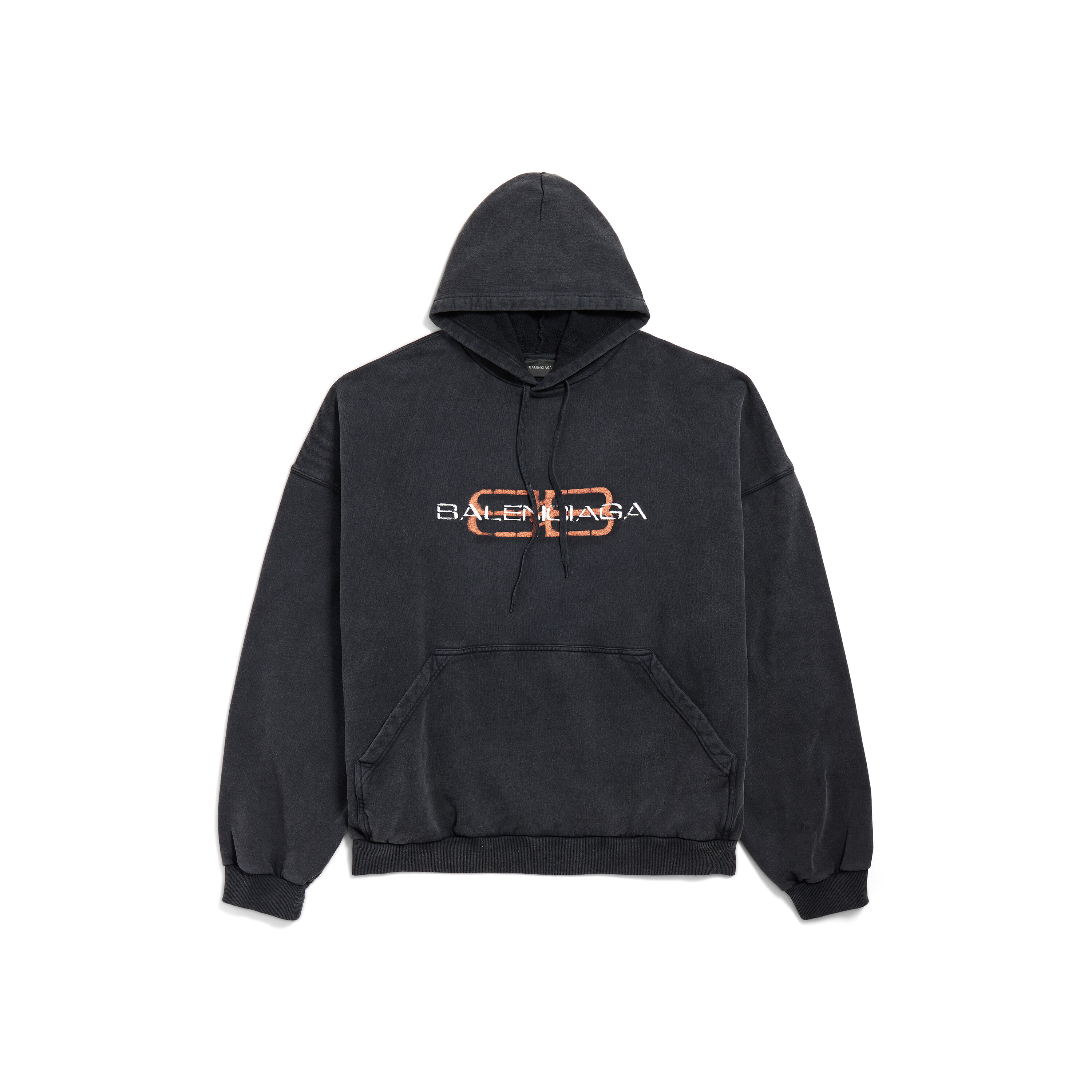 トップス BALENCIAGA Activewear Hoodie 2 Balenciaga Outerwear Zip-Up Hoodie Oversized | Saks Fifth Avenue