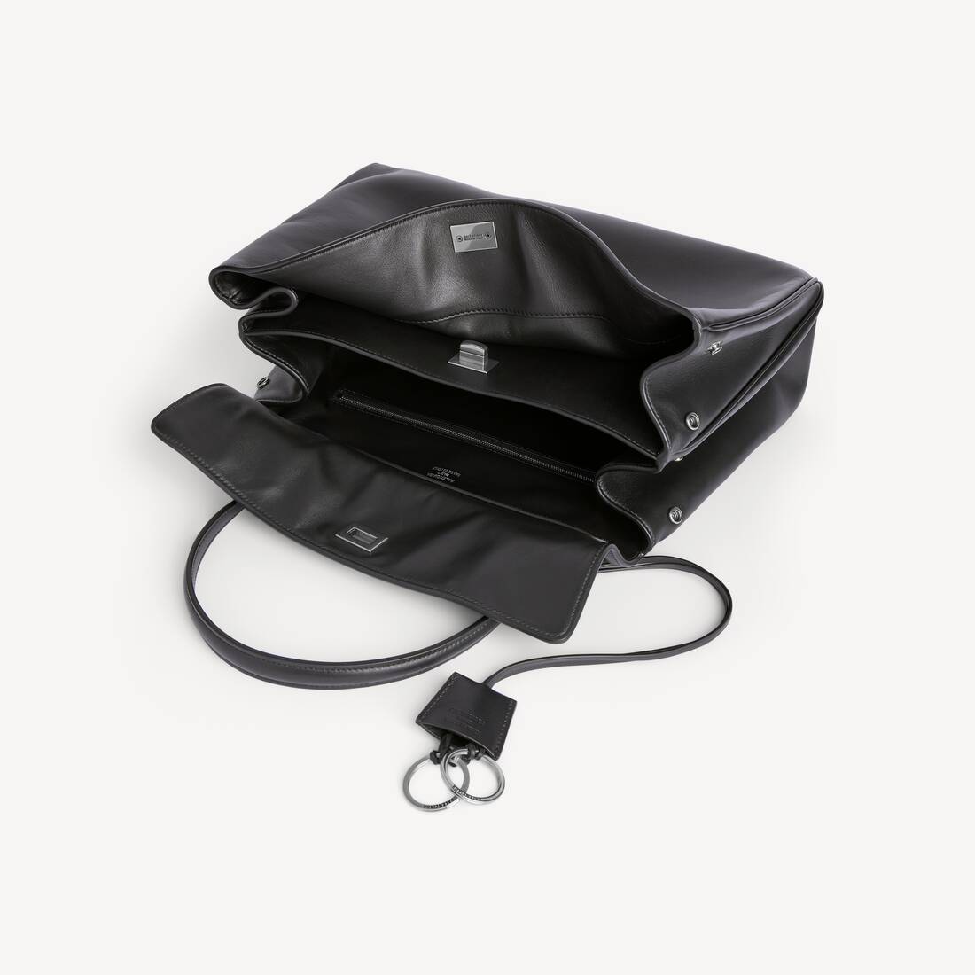 Women's Rodeo Handbag Medium in Black | Balenciaga Cyprus EN - Image 5