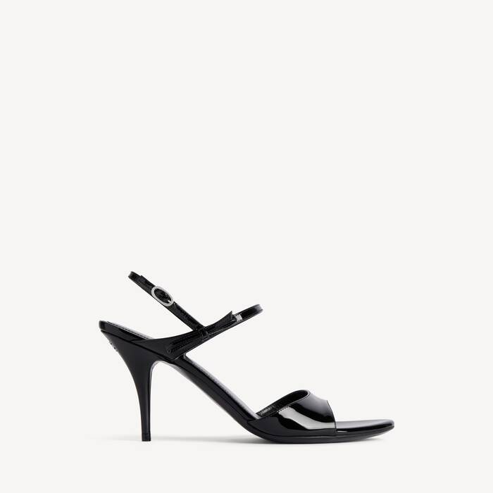 Women's Avenue Bow Sandal in Black/silver - Women | Balenciaga United Kingdom EN - Image 1