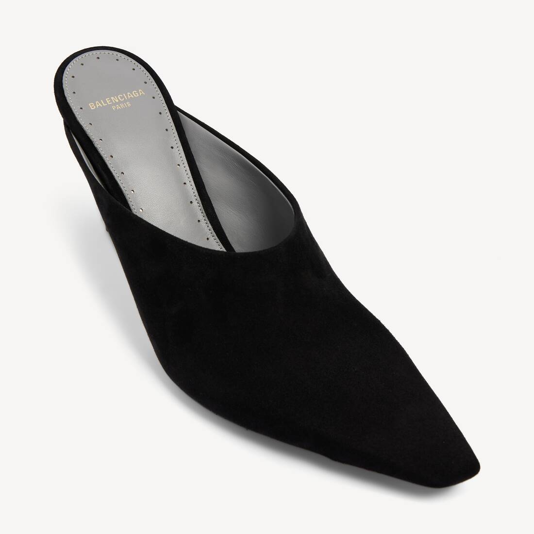 Women's Duchesse Mule in Black | Balenciaga Hong Kong SAR EN - Image 6