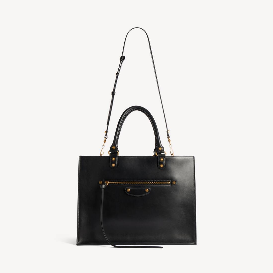 Women's Le City Sleek Tote Bag Large in Black | Balenciaga Germany EN - Image 4