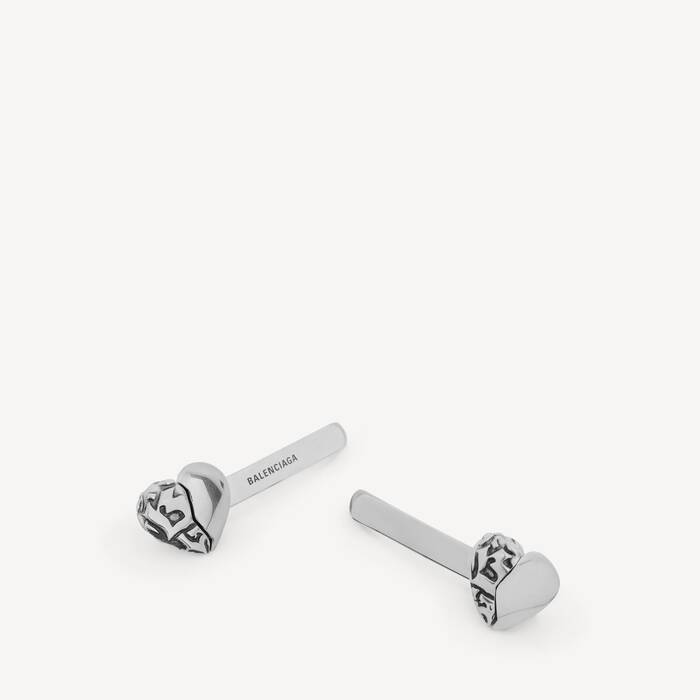 Women's Midnight Clip Set 2 in Silver - Women | Balenciaga Hong Kong SAR EN - Image 2