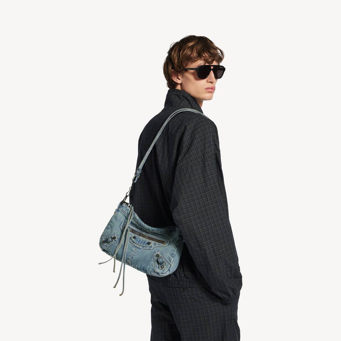 Le City Moto Peque&ntilde;o para Hombre en Azul | Balenciaga Espa&ntilde;a ES - Image 8