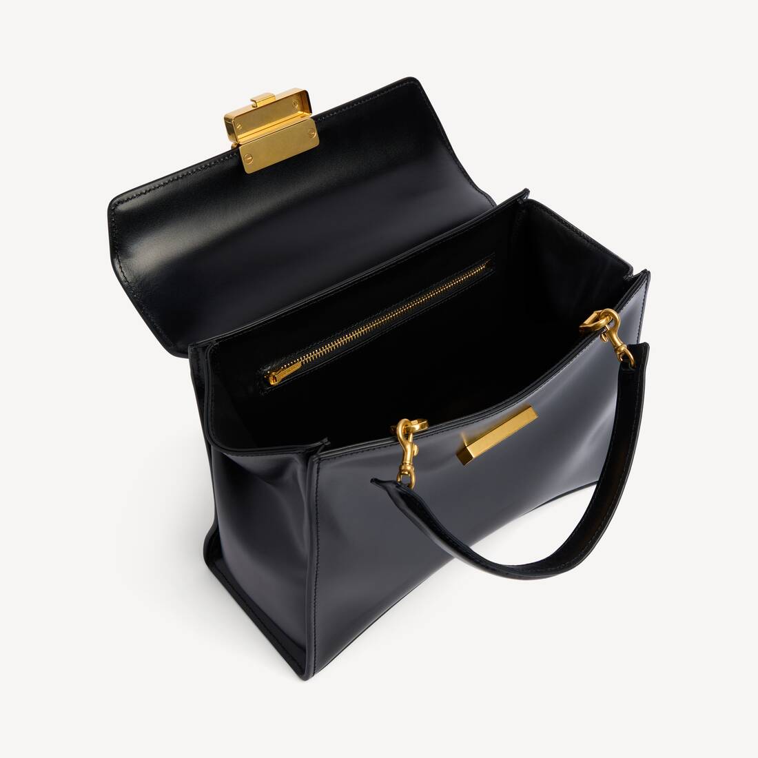 Hourglass Avenue Henkeltasche Klein f&uuml;r Damen in Schwarz | Balenciaga Deutschland DE - Image 5