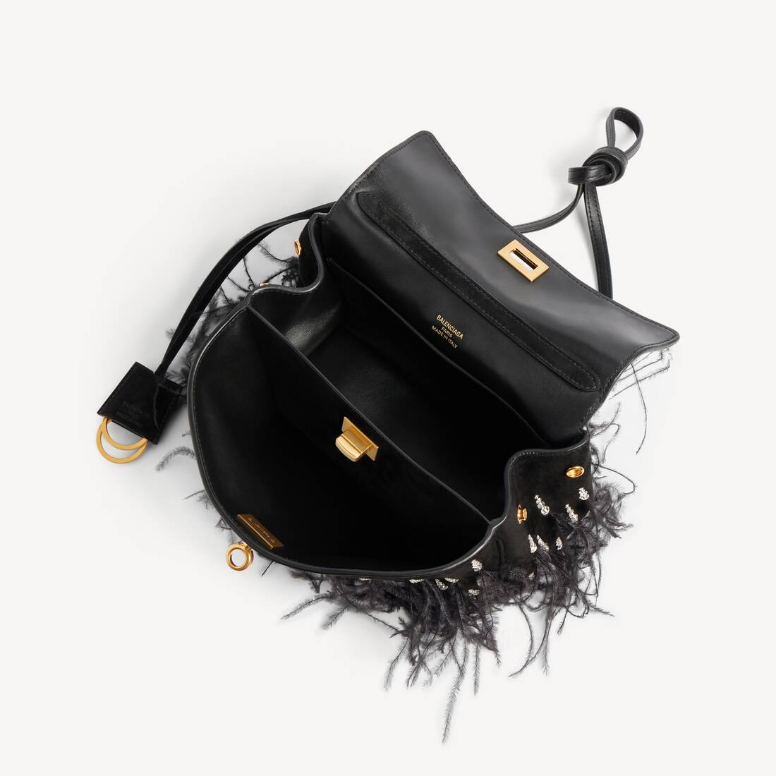 Borsa A Mano Rodeo Mini da Donna in Nero | Balenciaga Italia IT - Image 4