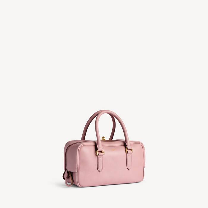 Women's Le 7 Bowling Bag Small in Rose Quartz - Women | Balenciaga United Kingdom EN - Image 2