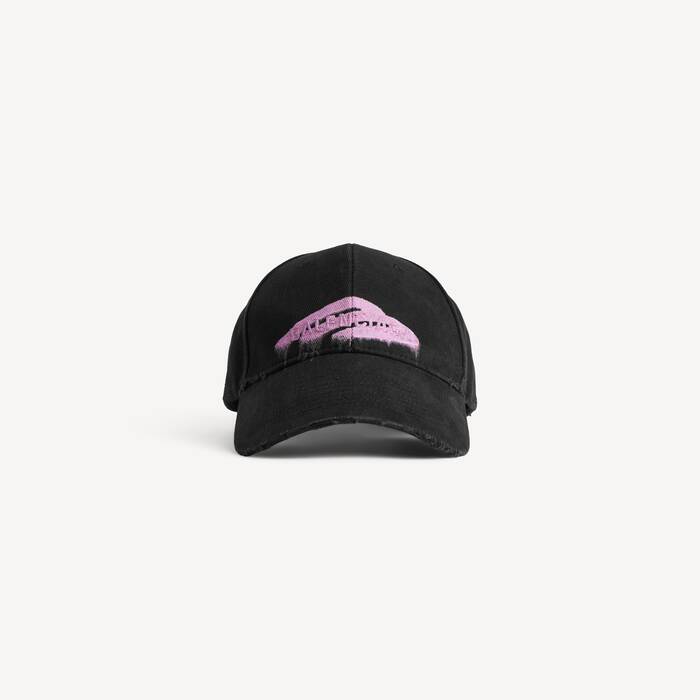 Women's Wet Brush Cap in Black - Women | Balenciaga Poland EN - Image 1