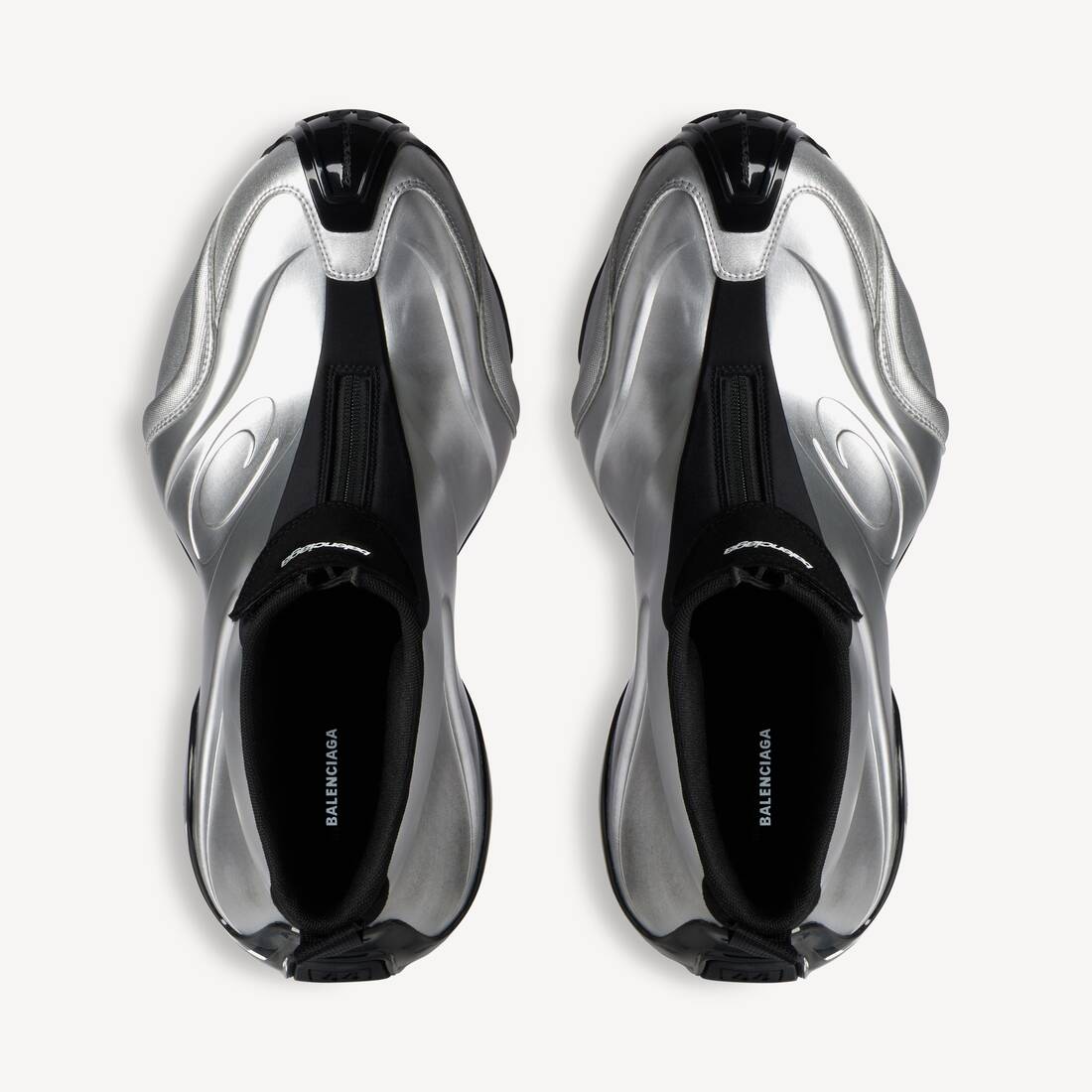 Men's Basketball Sneaker in Silver/black | Balenciaga United States EN - Image 6