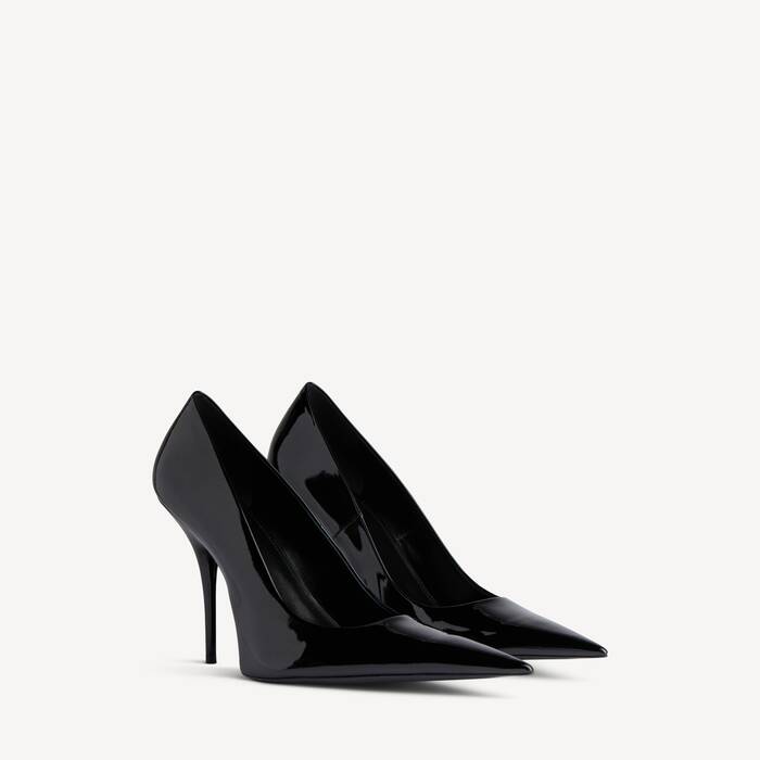 D&eacute;collet&eacute; Avenue da Donna in Nero - Donna | Balenciaga Italia IT - Image 2