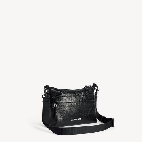 explorer double pouch messenger bag