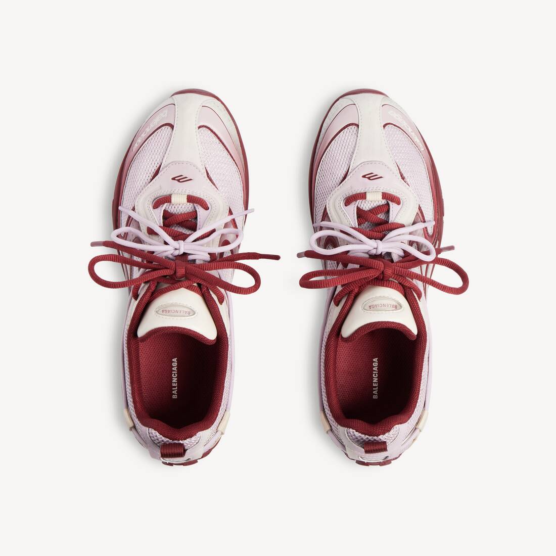 Zapatillas Radar Gradient Lines para Mujer en Rosa/rojo/beige | Balenciaga Espa&ntilde;a ES - Image 4