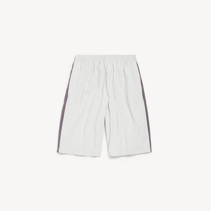 Short De Surv&ecirc;tement pour Homme en Gris Clair - Homme | Balenciaga France FR - Image 2