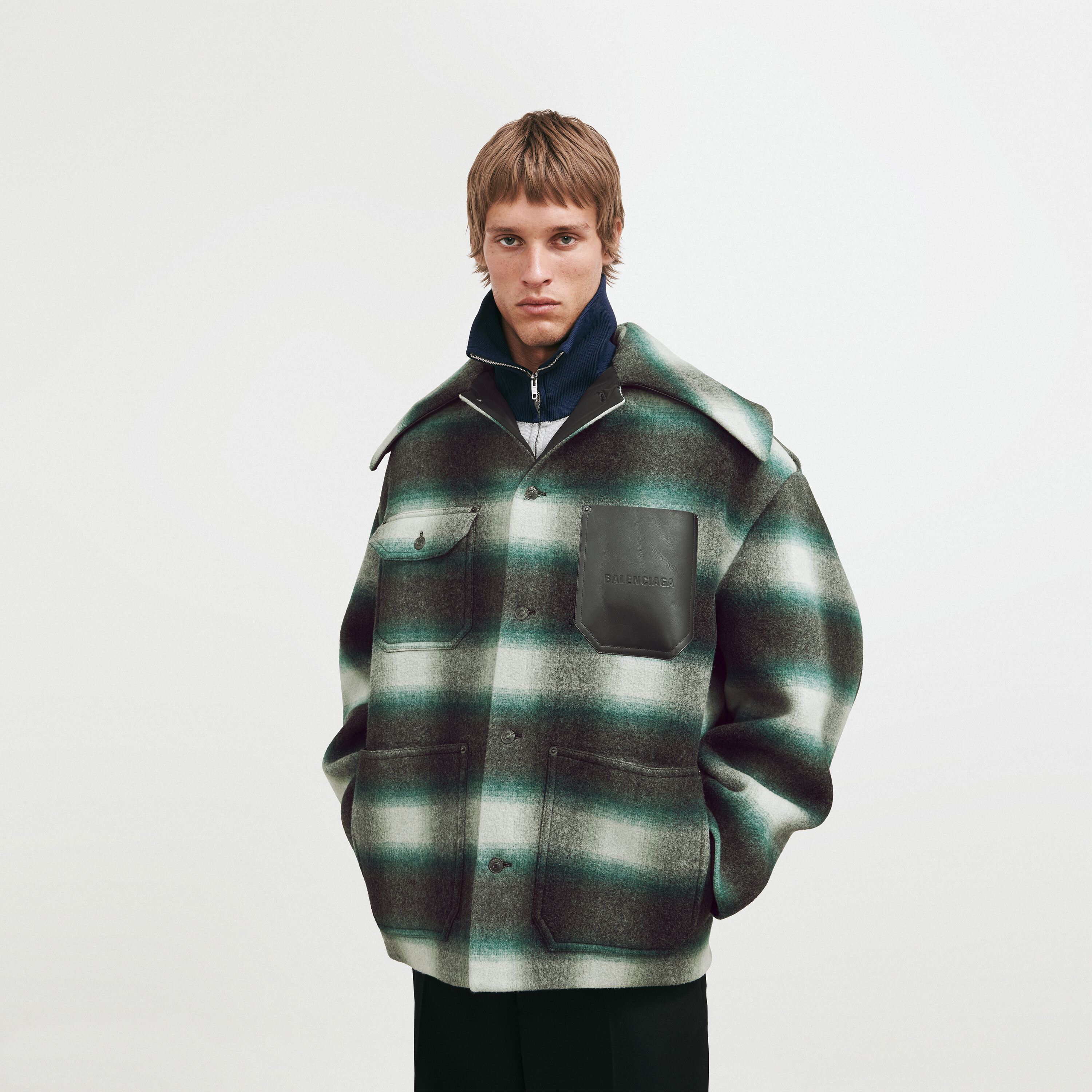 Balenciaga 워크웨어 코쿤 아우터웨어