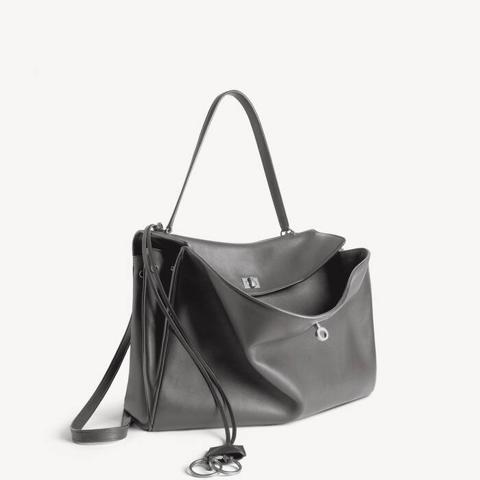 Rodeo Handbag Large in Grey | Balenciaga Italy EN - Image 2