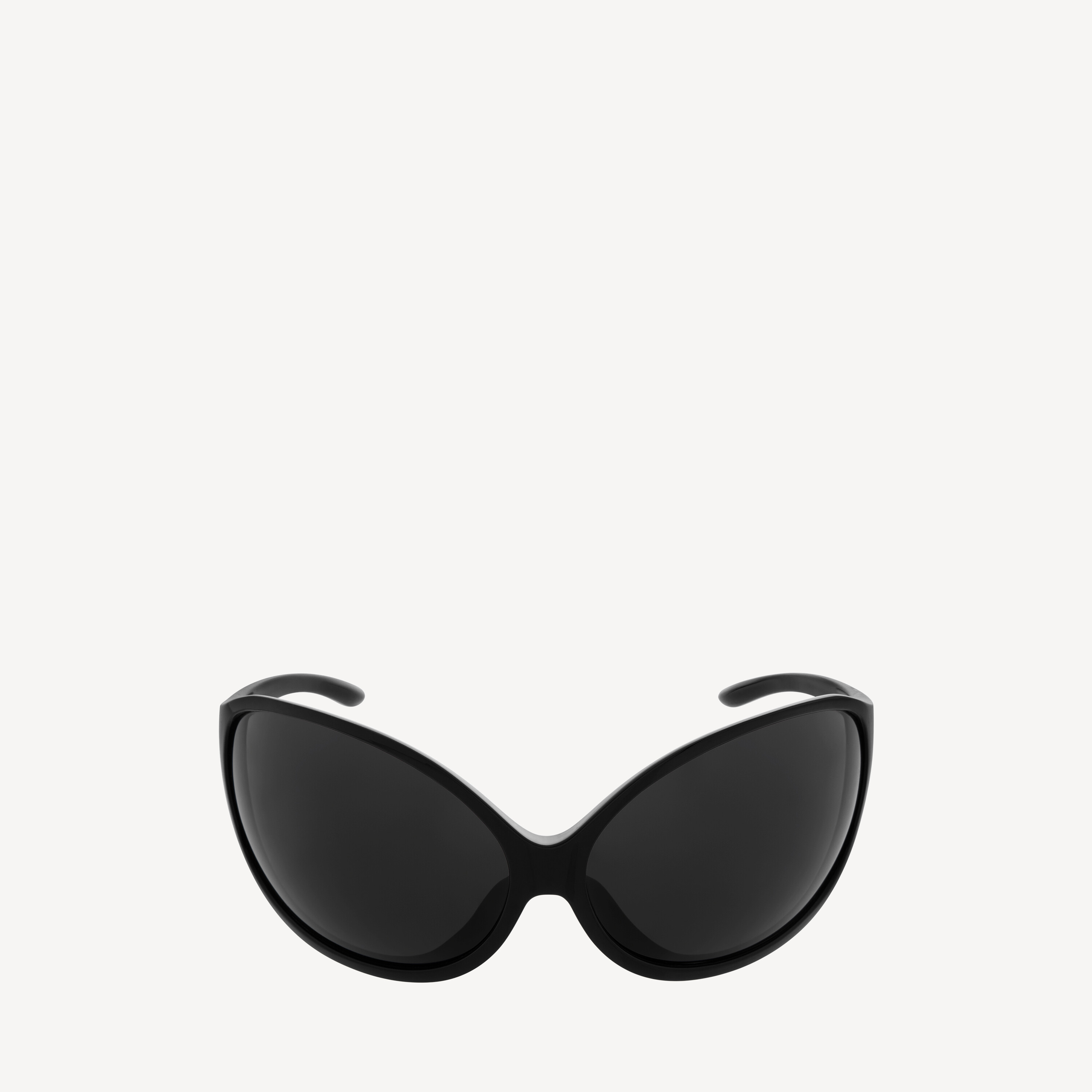 Phantom Round Sunglasses in Black