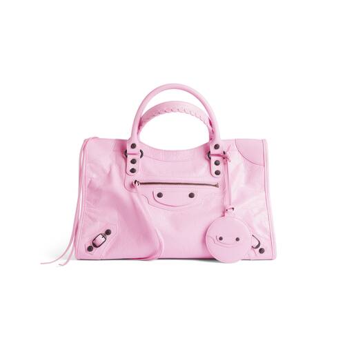 le city round mirror charm