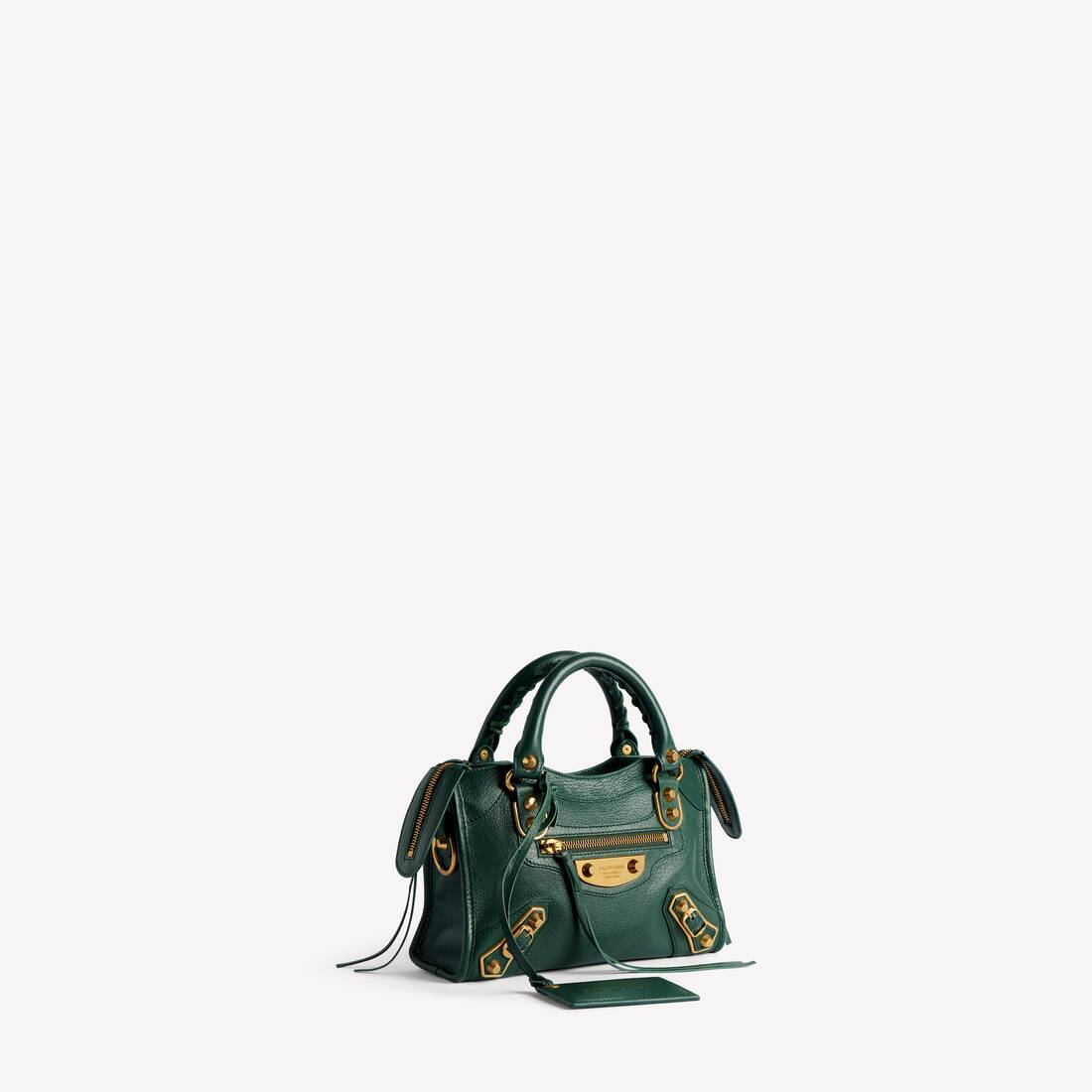 Bolso Le City Uptown Mini para Mujer en Verde Botella | Balenciaga Espa&ntilde;a ES - Image 2