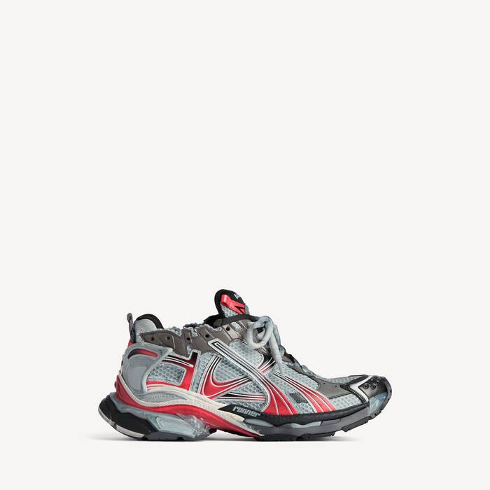 Zapatillas Runner Gradient para Hombre en Gris/rojo/negro - Hombre | Balenciaga Espa&ntilde;a ES - Image 1