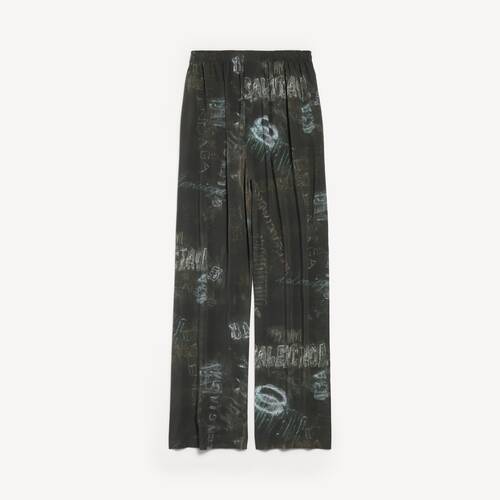 washed crayon allover pyjama trousers