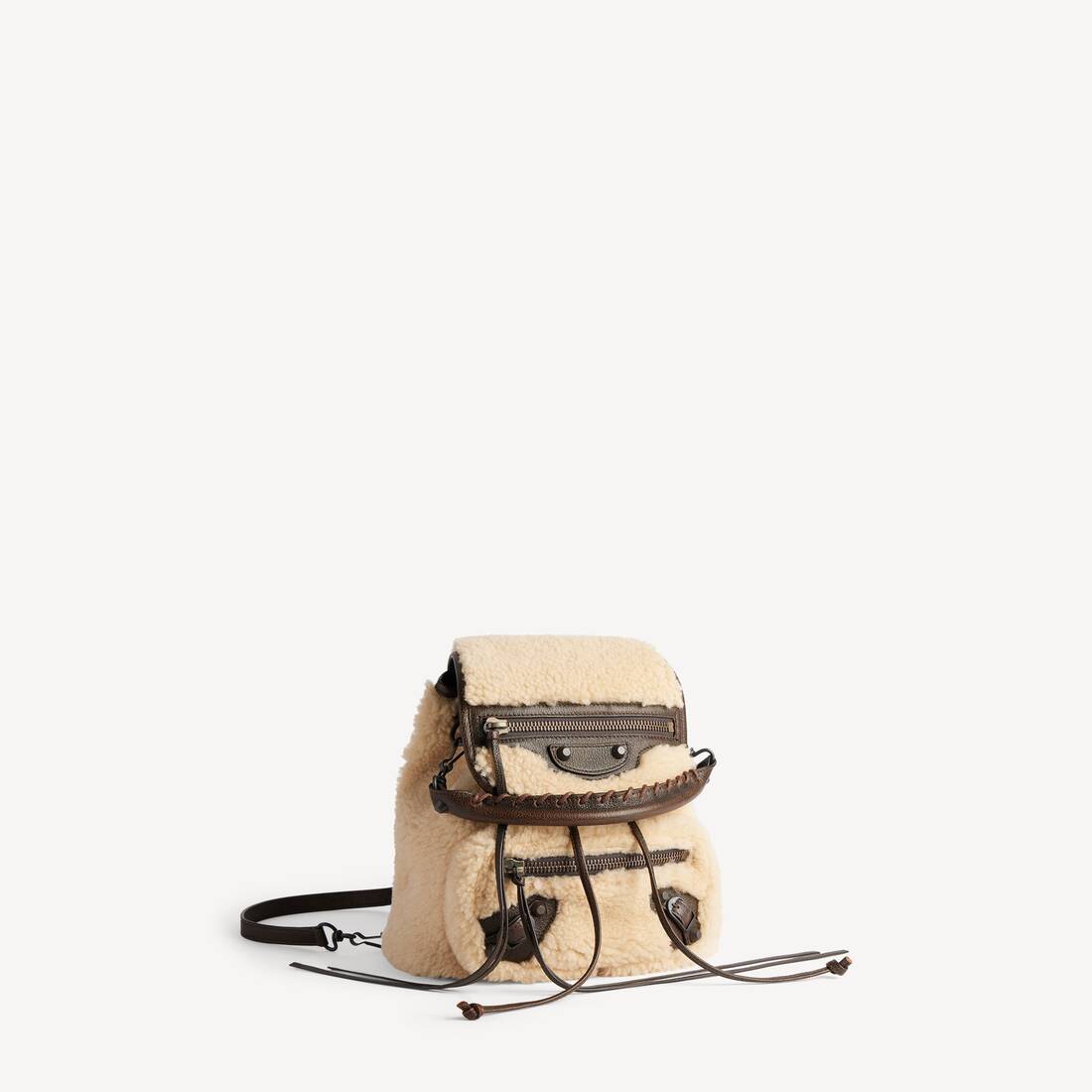 Minimochila Le City para Mujer en Beige | Balenciaga Espa&ntilde;a ES - Image 2