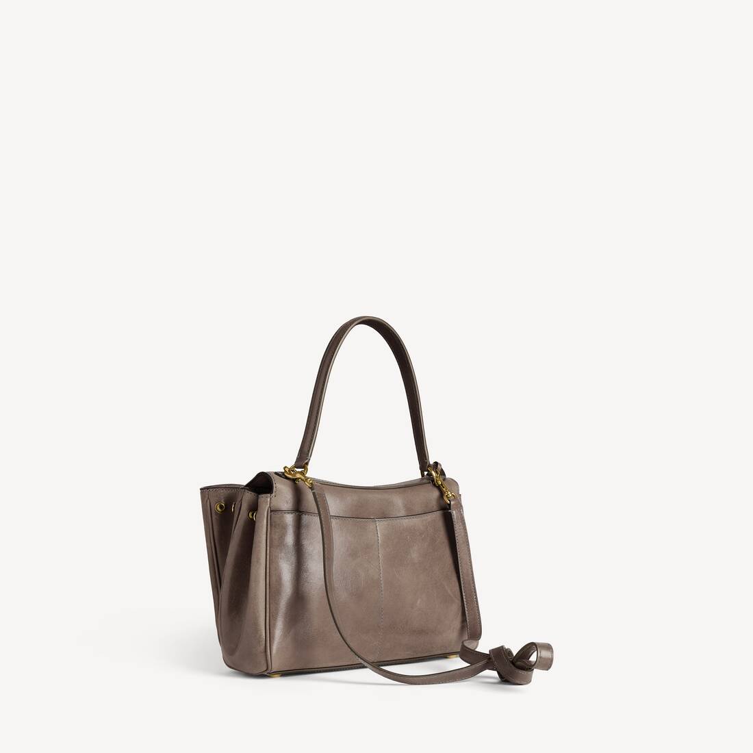 Women's Rodeo Handbag Small in Dark Noix | Balenciaga Denmark EN - Image 3