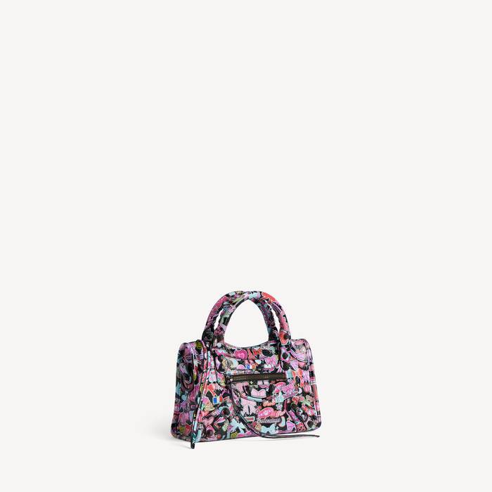 Women's Le City Bag Mini in Black/multicolor - Women | Balenciaga Canada EN - Image 2