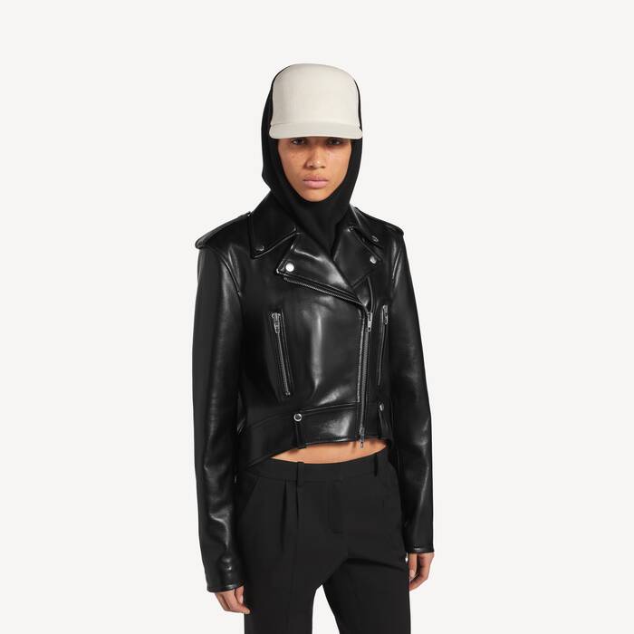 ブラック の ウィメンズ バイカージャケット - ウィメンズ | Balenciaga 日本 JA - Image 1