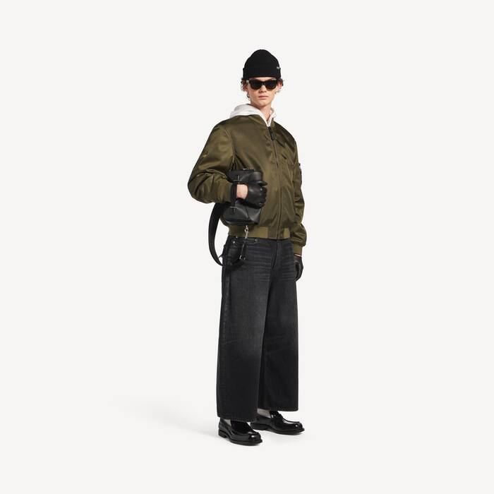 Bolso Mensajero Cubo Le 7 Peque&ntilde;o para Hombre en Negro - Hombre | Balenciaga Espa&ntilde;a ES - Image 3