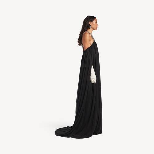 robe maxi brod&eacute;e