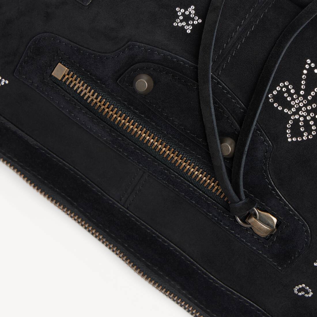 Women's Le City Moto Bag Mini in Black | Balenciaga Hong Kong SAR EN - Image 6