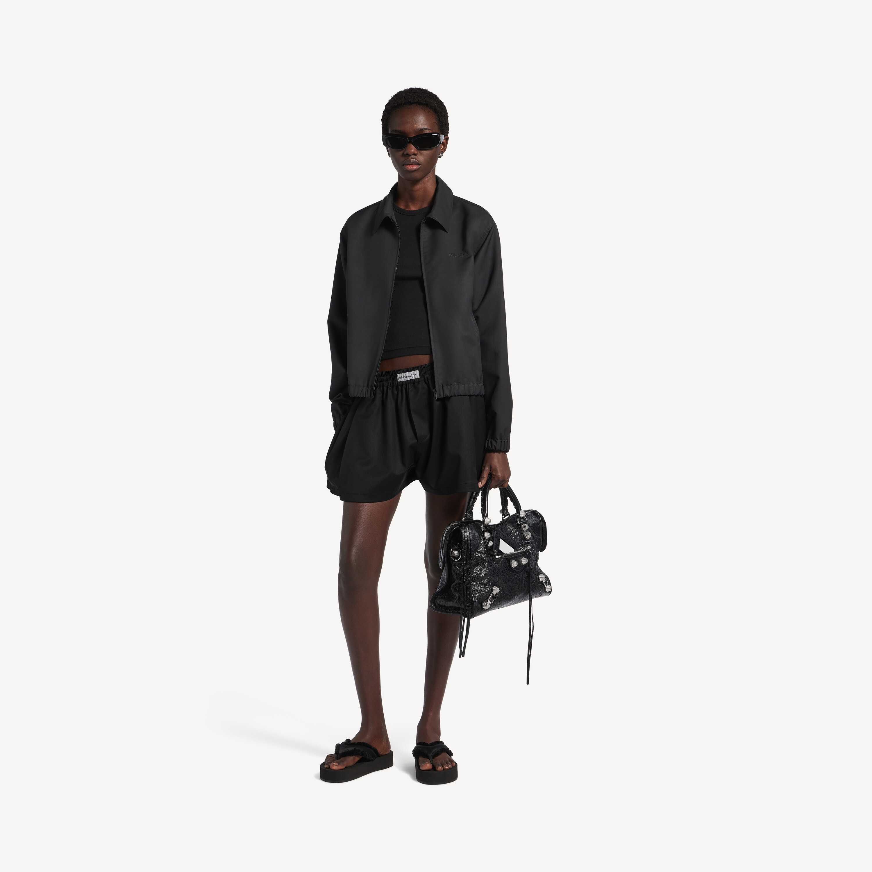 Balenciaga a-line boxer shorts