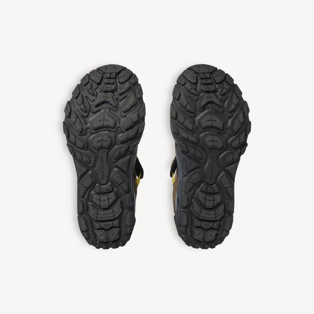 Men's Hike Sandal Sneaker in Taupe/black/neon Yellow | Balenciaga Canada EN - Image 5