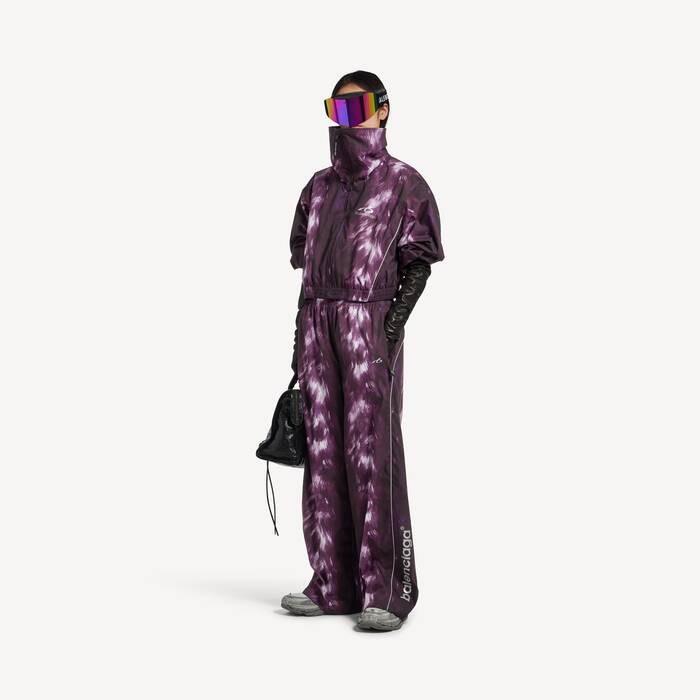 Women's Bodies Tracksuit Pants in Violet - Women | Balenciaga United States EN - Image 1