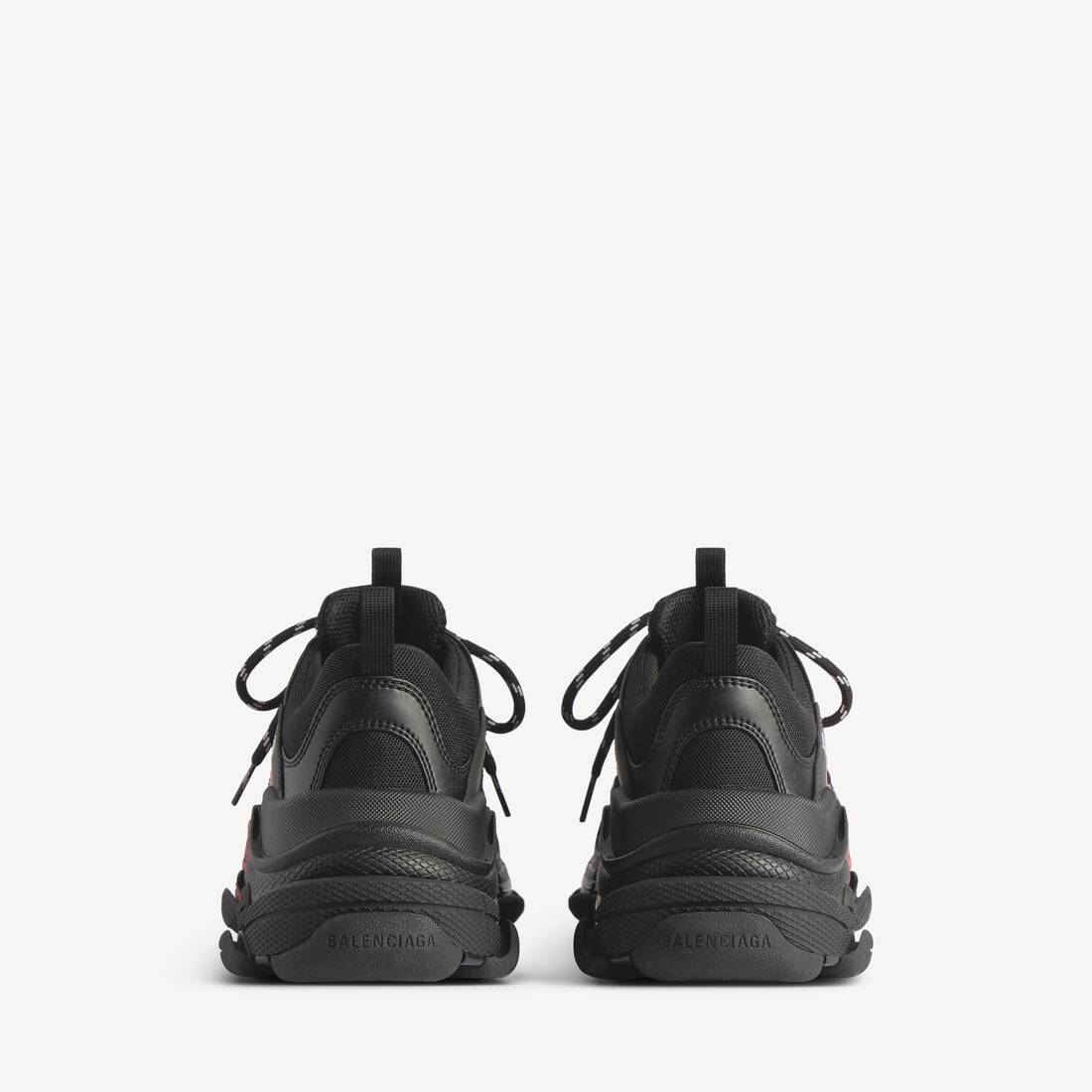 Sneaker Triple&nbsp;s pour Femme en Noir/rouge | Balenciaga Belgique FR - Image 5