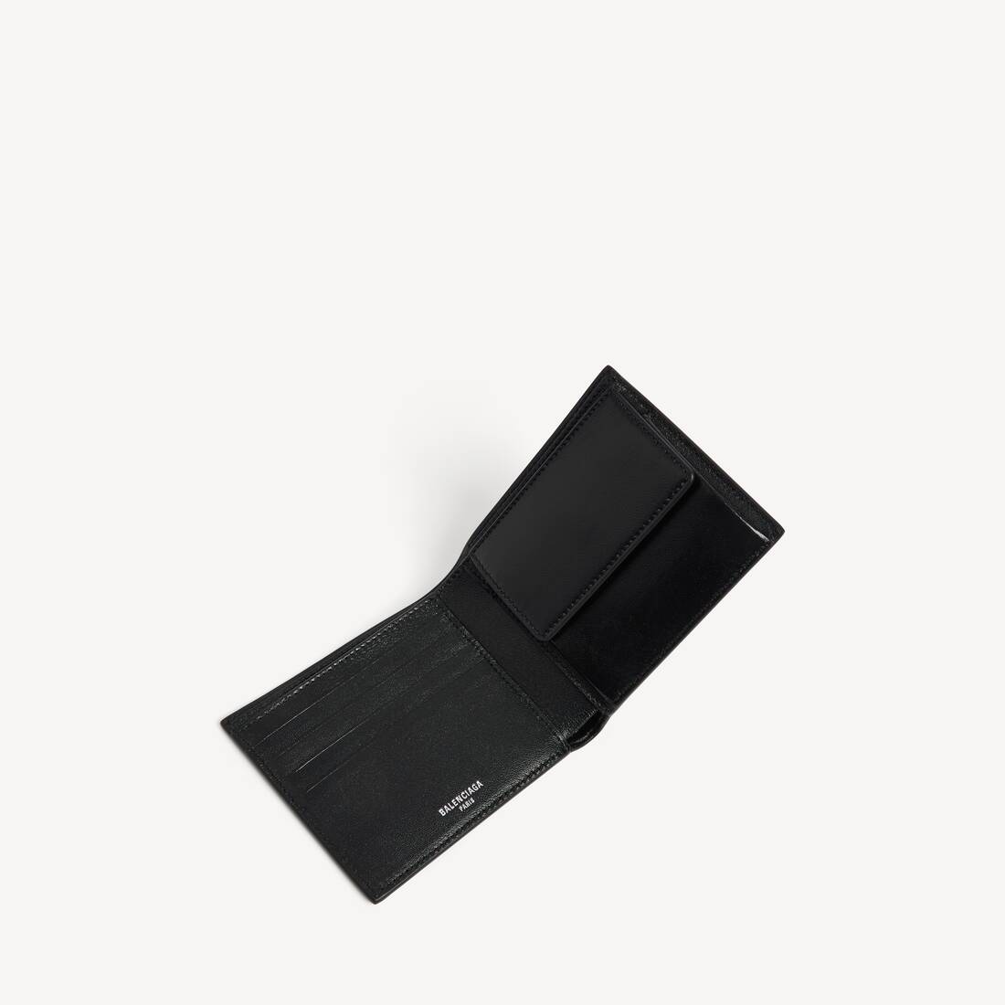 ブラック/マルチカラー の メンズ Cash スクエア二つ折りコインウォレット | Balenciaga 日本 JA - Image 3