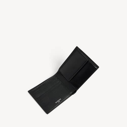 cash スクエア二つ折りコインウォレット