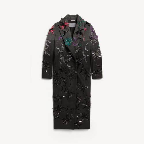 cappotto spotlight flowers maxi