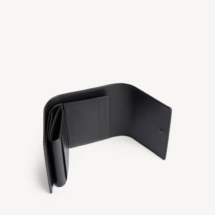 여성 르 시티 트라이폴드 지갑 블랙 - 여성 | 발렌시아가 대한민국 KO - Image 3