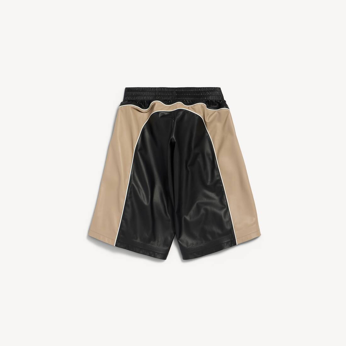 Women's Techwear Bermuda Shorts in Beige/black/white | Balenciaga Netherlands EN - Image 2