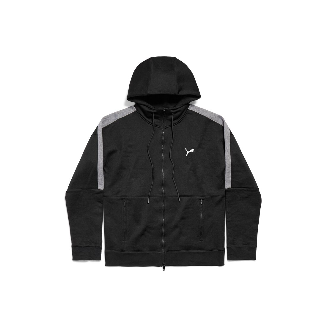 コラボ【Balenciaga】Puma フーデッド Tracksuit ジャケット ホワイト の ウィメンズ Balenciaga | PUMA フーデッド