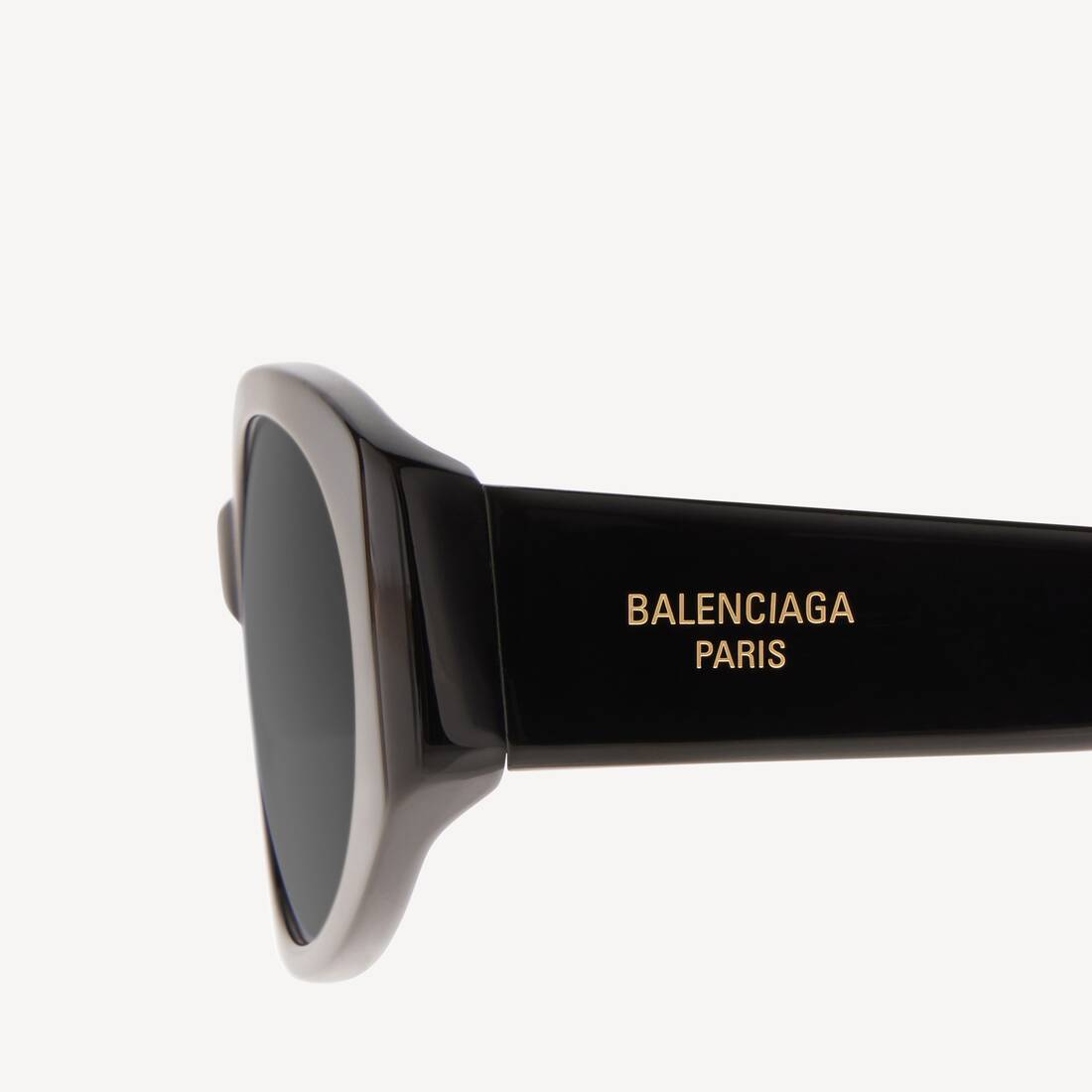 &Oacute;culos De Sol Tuesday Round Af  para Ela em Preto | Balenciaga Brasil PT - Image 5