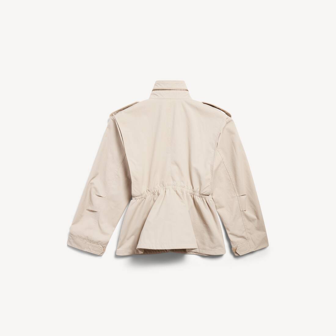 Women's Hourglass Parka in Light Beige | Balenciaga Japan EN - Image 2