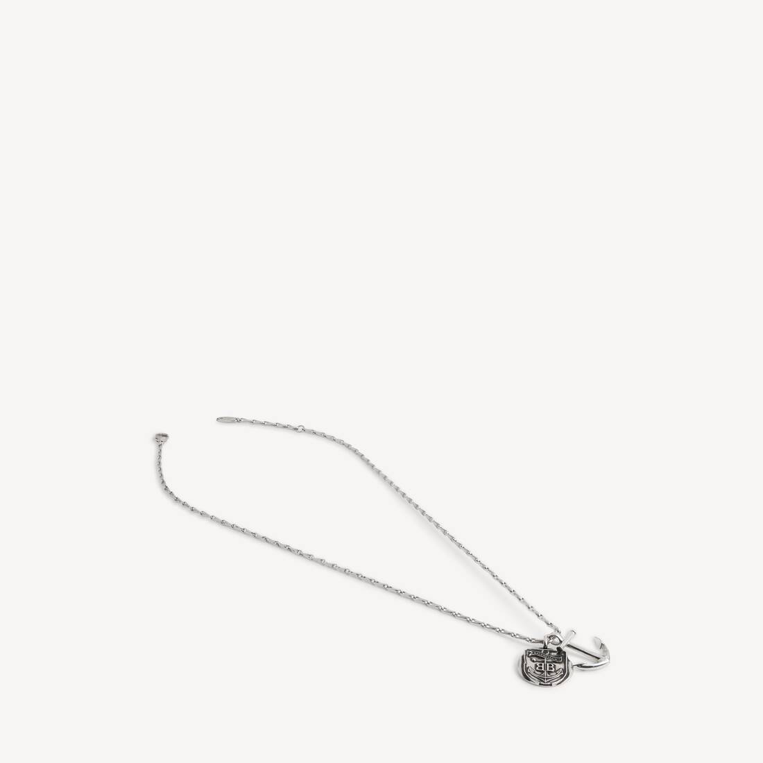 Anchor Anh&auml;nger-halskette in Altsilber | Balenciaga Deutschland DE - Image 2