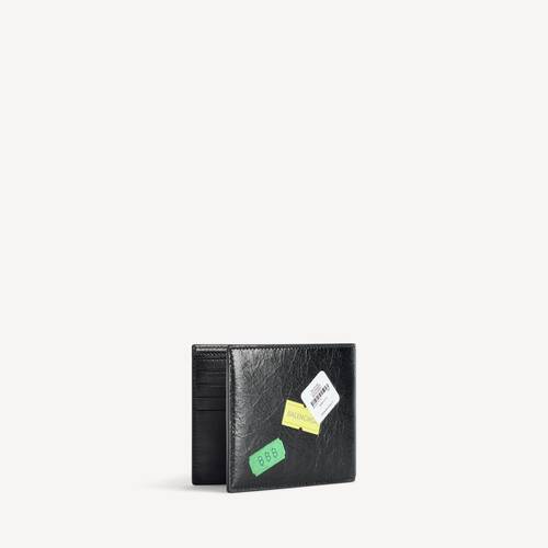 cash square folded wallet