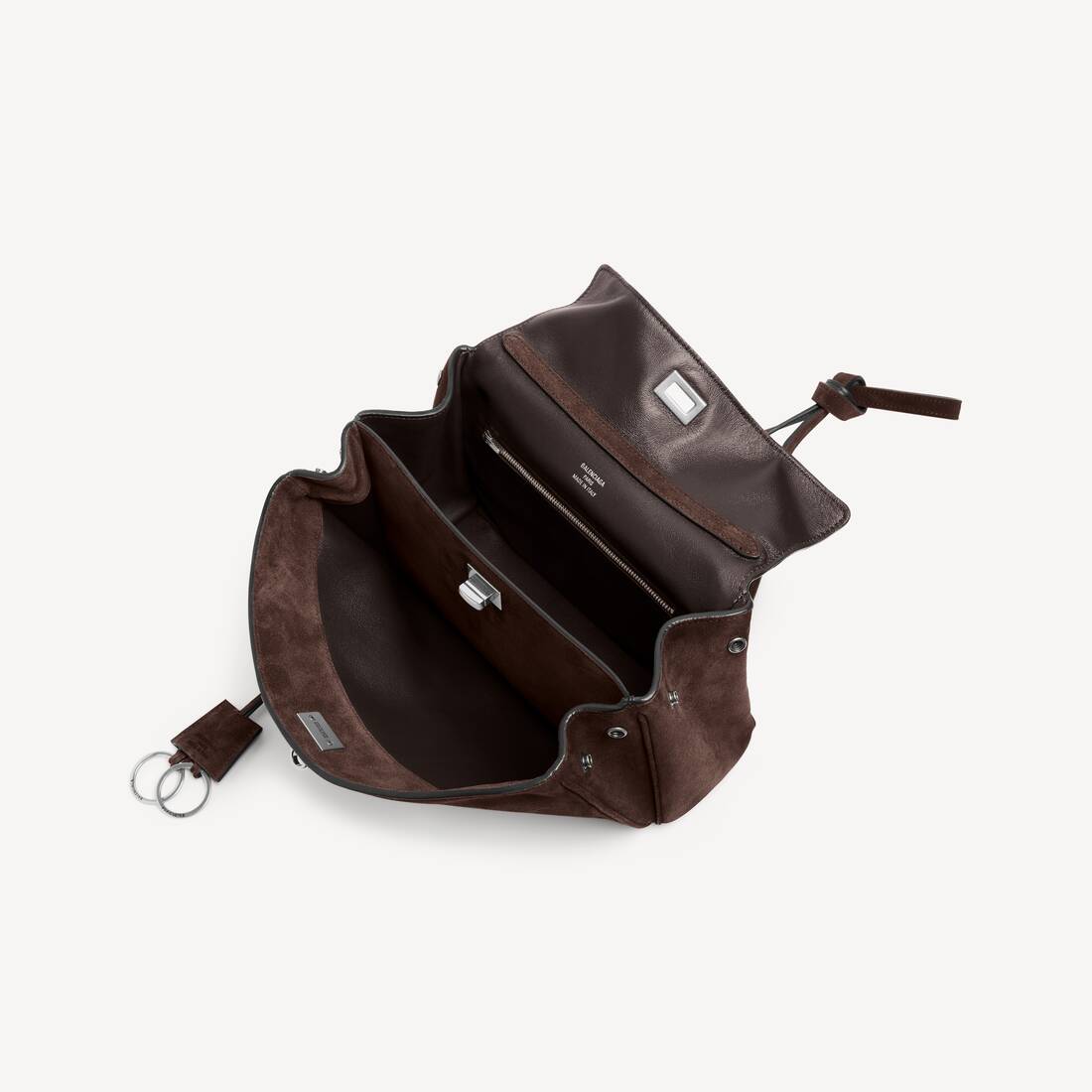 Borsa A Mano Rodeo Piccola da Donna in Espresso Chiaro | Balenciaga Italia IT - Image 5